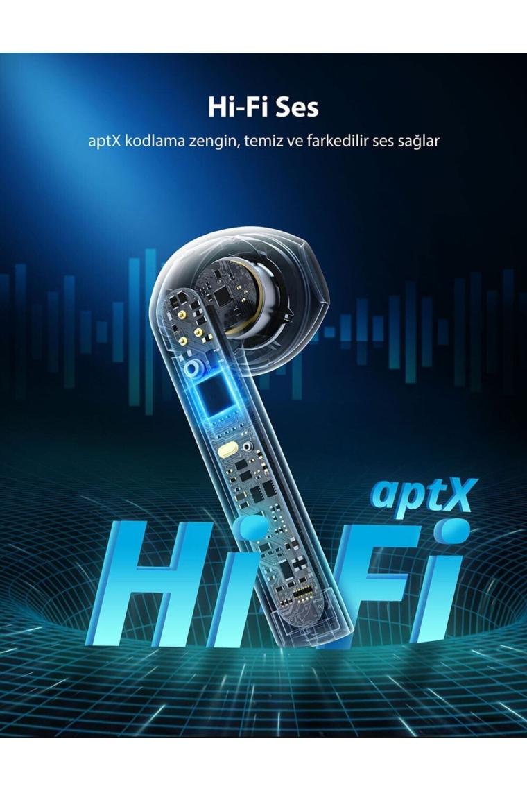 Soundliberty 95 Cvc 8.0 Gürültü Engelleme Usb-c Şarj Ipx8 Hi-fi Bluetooth Tws Kulaklık
