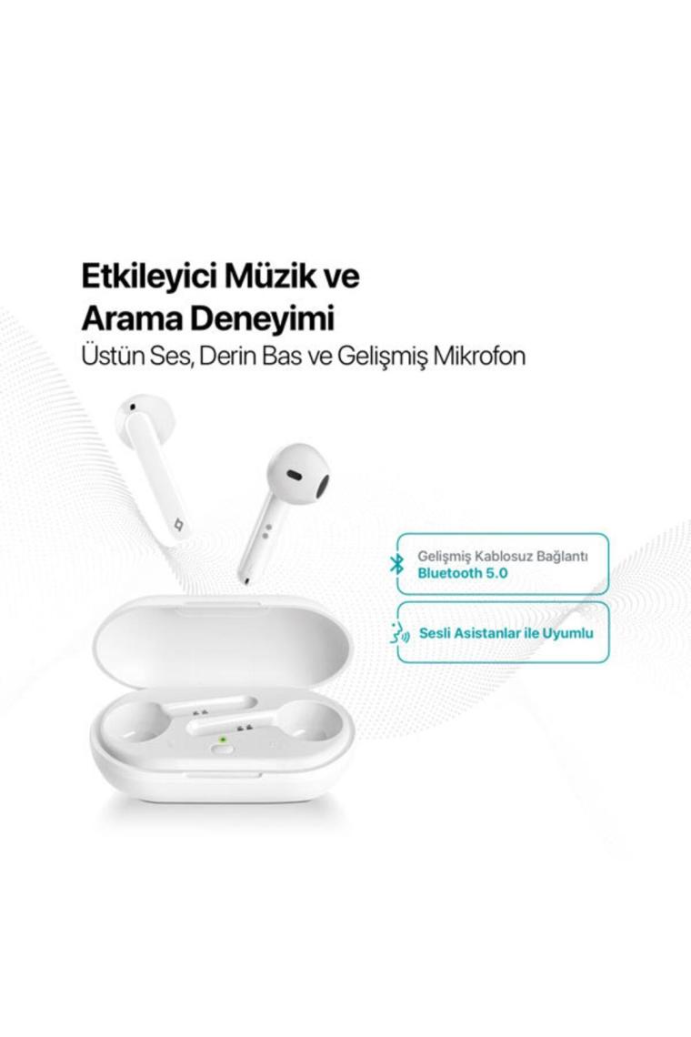 Ttec AirBeat Free 2KM133B TWS Kulak İçi Bluetooth Kulaklık Beyaz