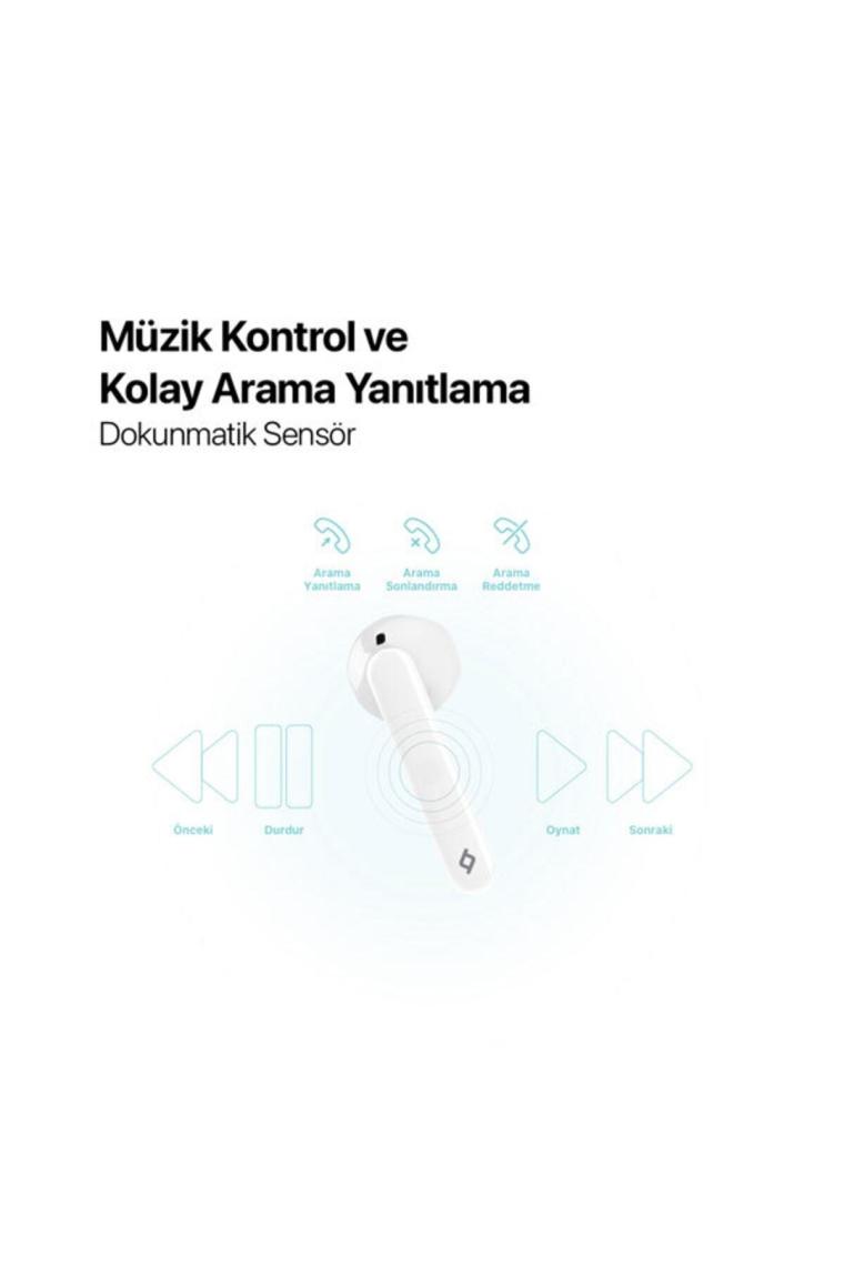 Ttec AirBeat Free 2KM133B TWS Kulak İçi Bluetooth Kulaklık Beyaz