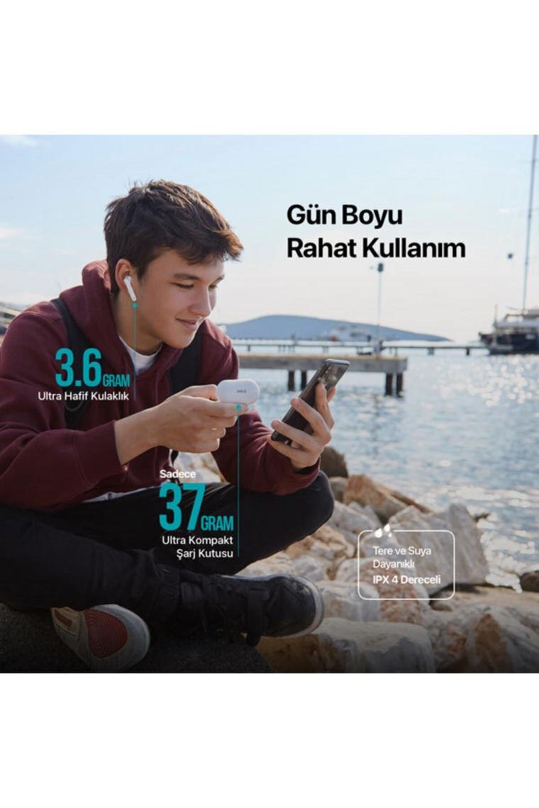 Ttec AirBeat Free 2KM133B TWS Kulak İçi Bluetooth Kulaklık Beyaz