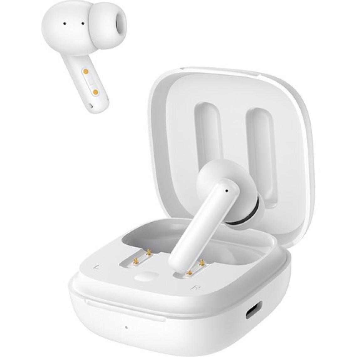Qcy T13 ANC 4 Mikrofon Bluetooth 5.3 Kablosuz Kulaklık Beyaz Aktif Gürültü Engelleme