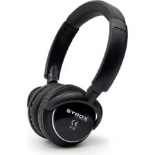 Syrox Kablosuz Kulaküstü Bluetooth Kulaklık Hafıza Kartı Girişli S16 Siyah