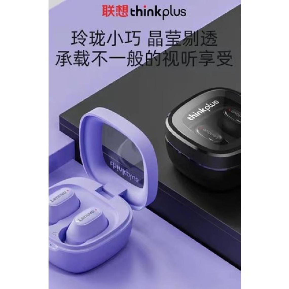 Lenovo XT62 TWS Kulak İçi Bluetooth Kulaklık Mor