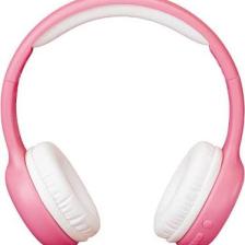 Lenco HPB-110PK Katlanabilir Mikrofonlu Bluetooth Çocuk Kulaklığı Pembe-Sticker Hediyeli