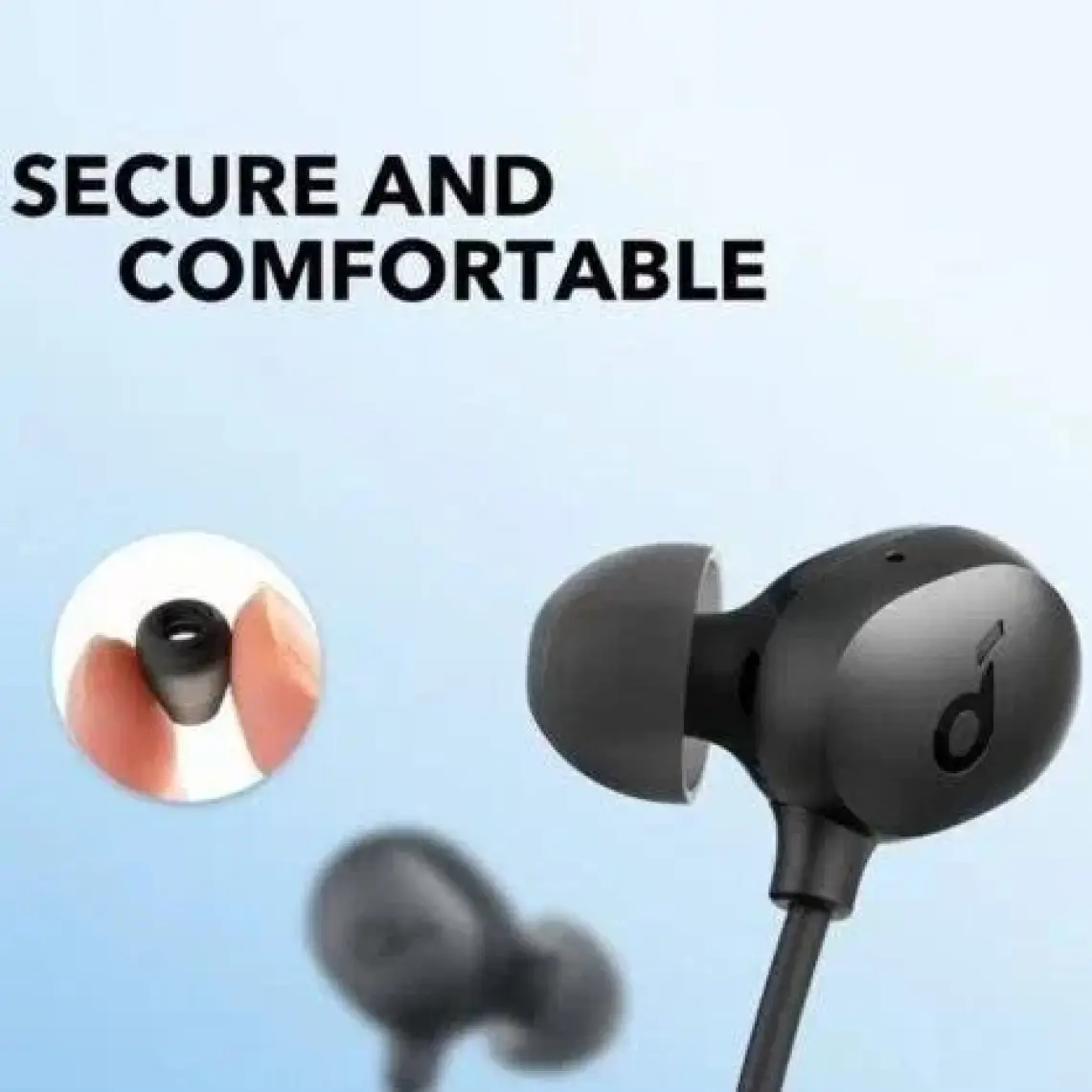 Anker Soundcore Life U2i Bluetooth 5.0 Kablosuz Kulaklık - IPX5 Suya Dayanıklı Sporcu Kulaklığı - 22 Saate Varan Çalma Süresi - Siyah - A3991 (Anker Türkiye Garantili)