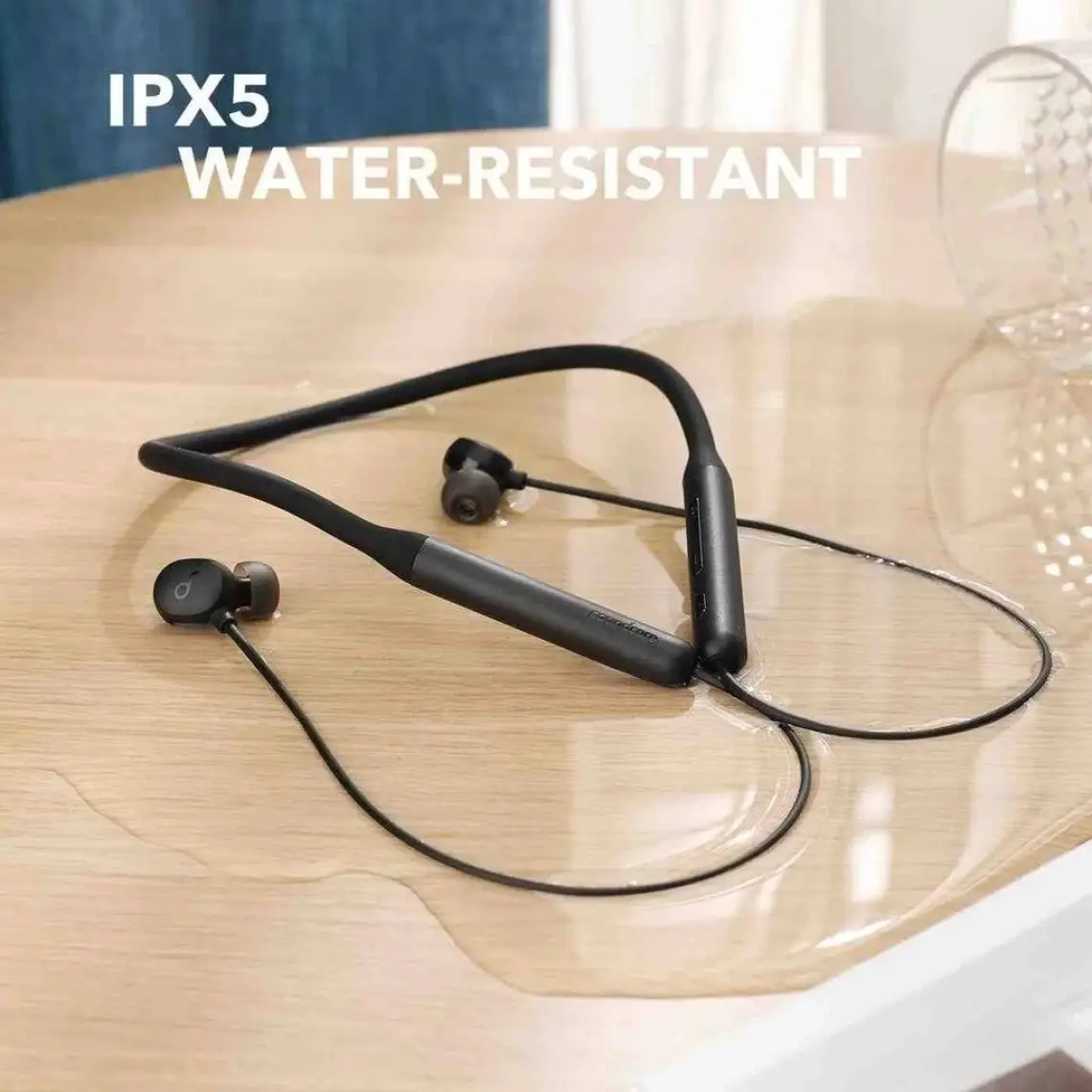 Anker Soundcore Life U2i Bluetooth 5.0 Kablosuz Kulaklık - IPX5 Suya Dayanıklı Sporcu Kulaklığı - 22 Saate Varan Çalma Süresi - Siyah - A3991 (Anker Türkiye Garantili)
