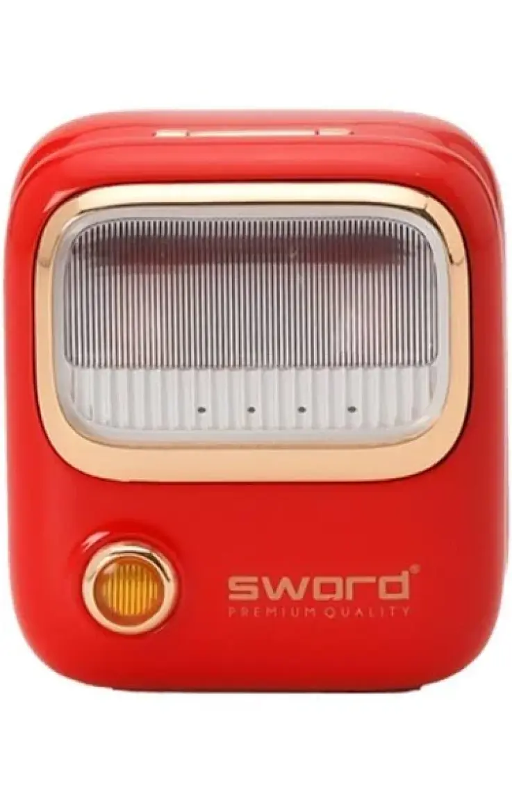 Sword iota SW-RS38 Kırmızı Retro Tasarım Bluetooth Kulaklık