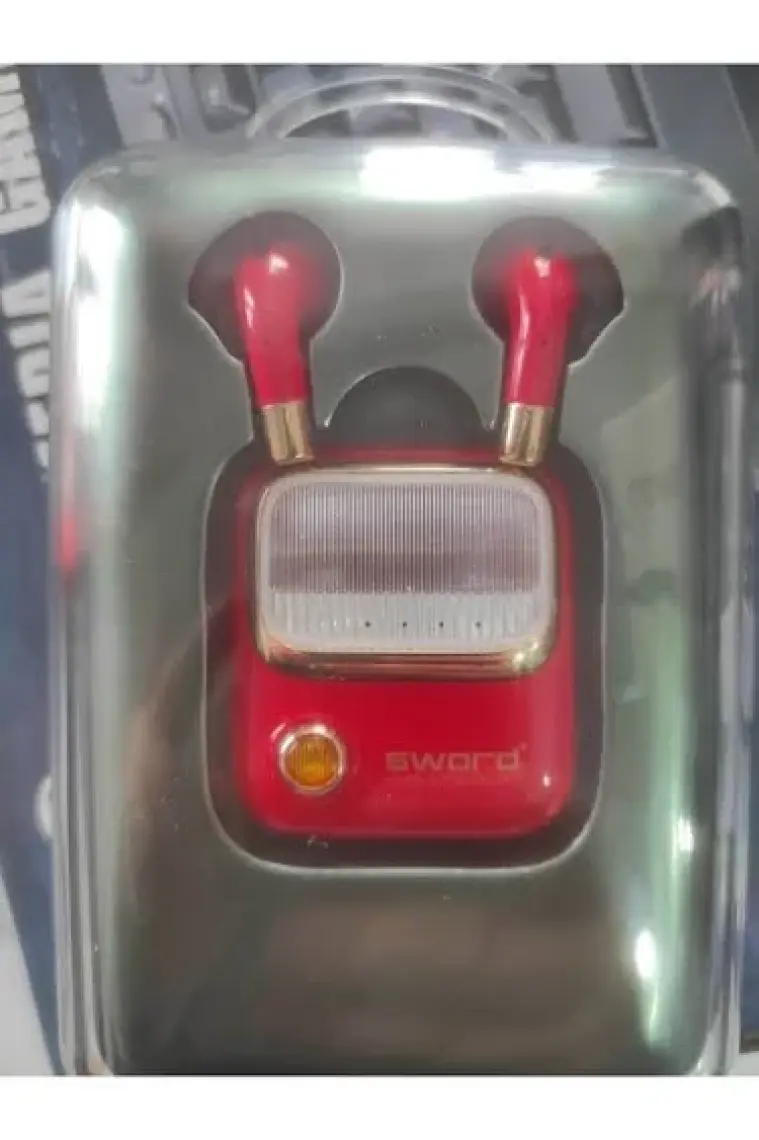 Sword iota SW-RS38 Kırmızı Retro Tasarım Bluetooth Kulaklık