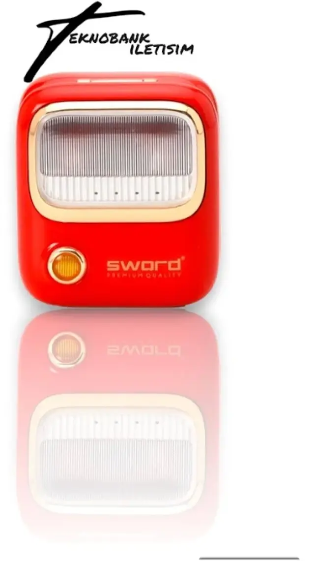 Sword iota SW-RS38 Kırmızı Retro Tasarım Bluetooth Kulaklık