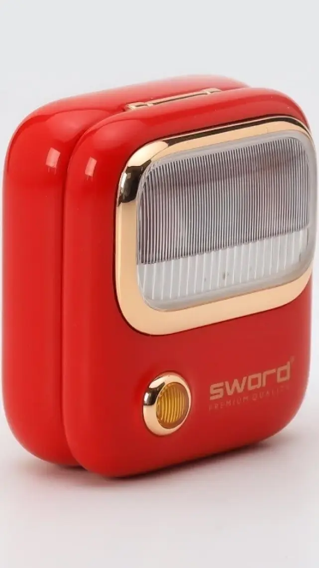 Sword iota SW-RS38 Kırmızı Retro Tasarım Bluetooth Kulaklık