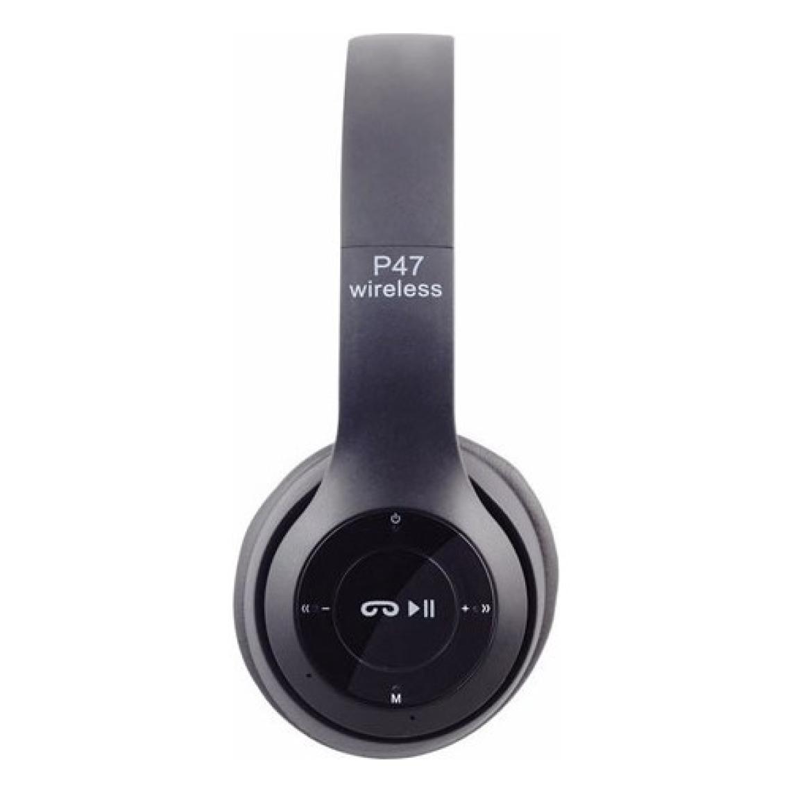 Polygold P47 Kulak Üstü Bluetooth Kulaklık Siyah