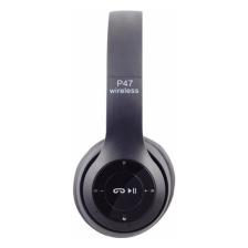 Polygold P47 Kulak Üstü Bluetooth Kulaklık Siyah