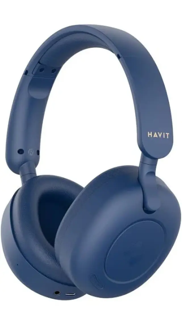Havit H655BT Hybrid Anc Kulaküstü Bluetooth Kulaklık - 65 Saat Batarya, Enc, Anc, Çift Cihaz Desteği