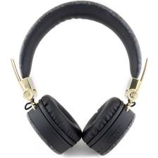 Guess Kulak Üstü Bluetooth Kulaklık Guess Orjinal Lisanslı Pu Deri Ayarlanabilir Tasarım Siyah