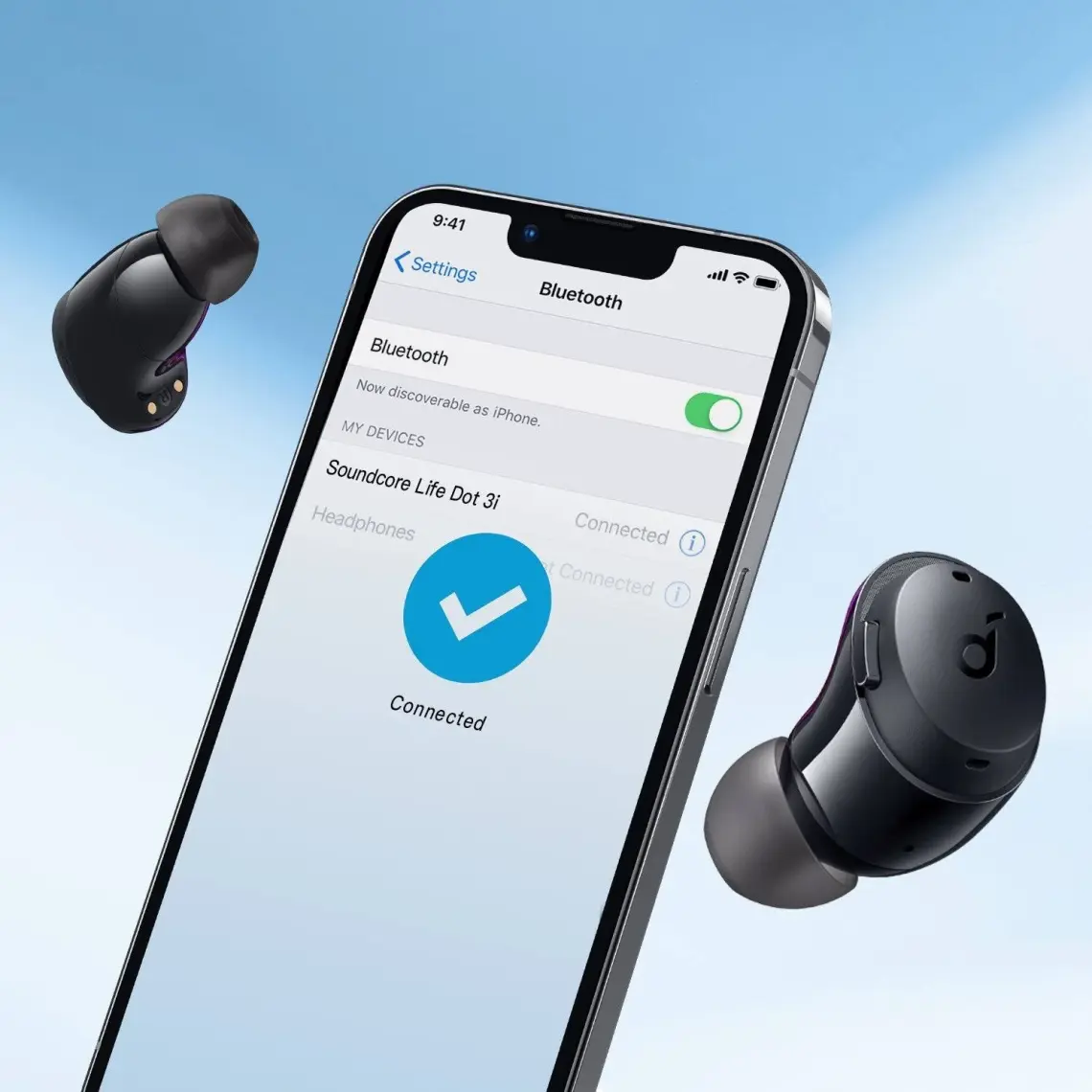 Anker Soundcore Life Dot 3i TWS Bluetooth 5.2 Kulaklık - Hibrit Aktif Gürültü Önleme - A3982 - Siyah (Anker Türkiye Garantili)