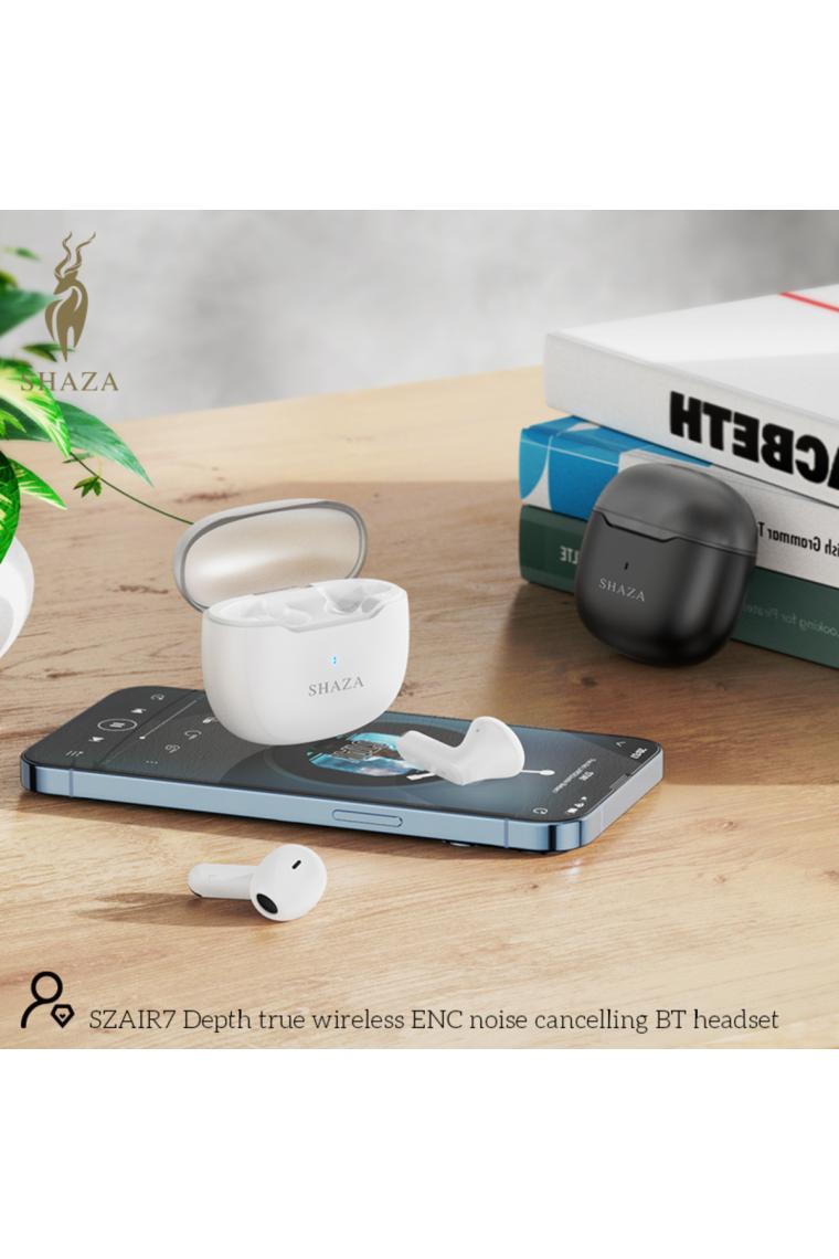 Shaza Air 7 TWS Kulak İçi Bluetooth Kulaklık Beyaz