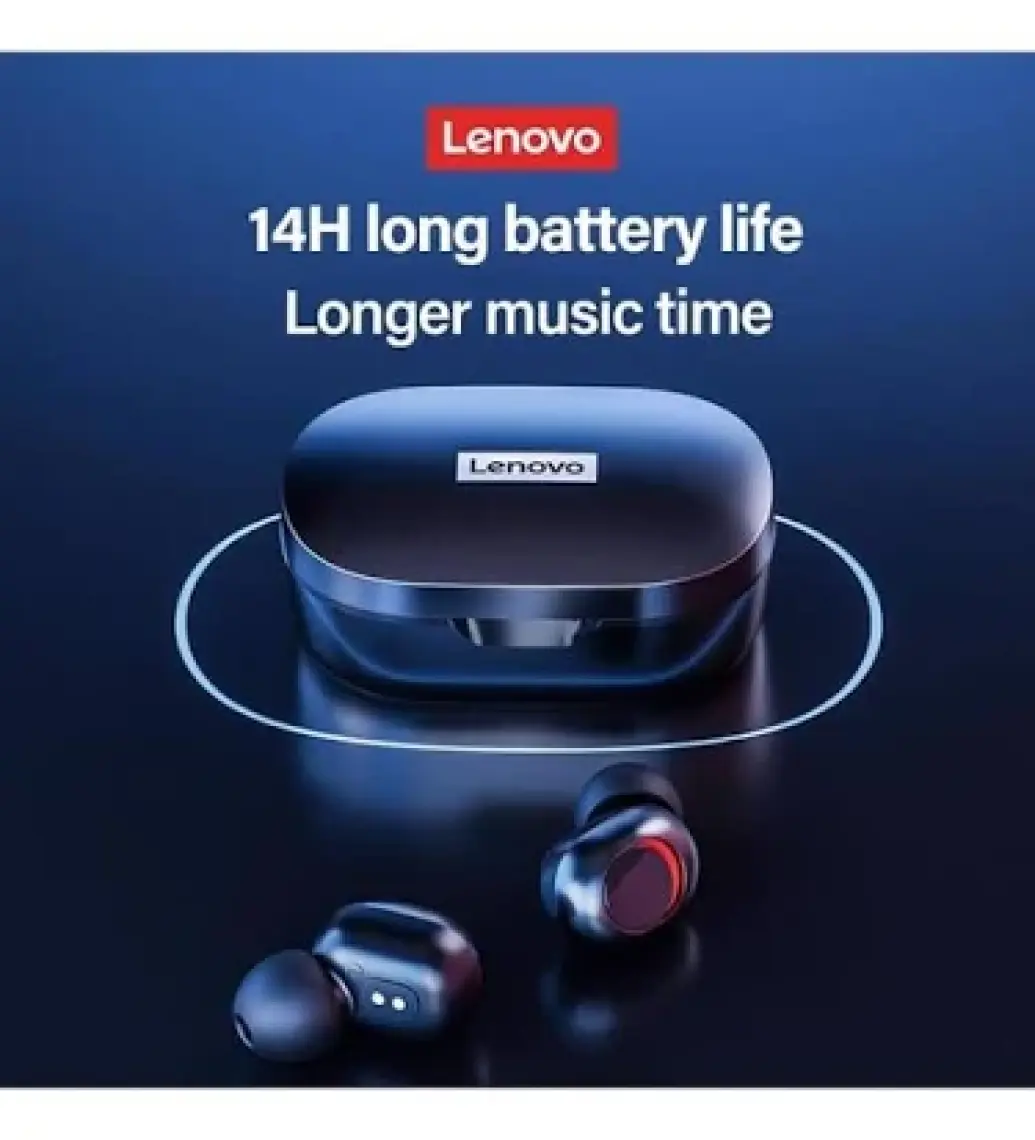 Lenovo PD1X Tws Bluetooth 5.0 Kulakiçi Kablosuz Telefon Kulaklığı Beyaz (İthalatçı Garantilidir)