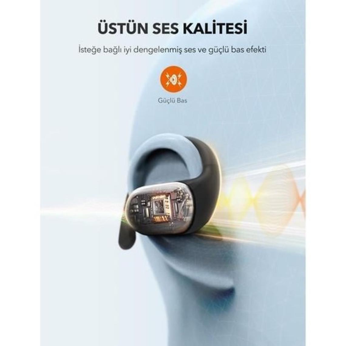 Taotronics Taotronıc TT-BH1123 Kulakustu Bluetooth Kulaklık Siyah