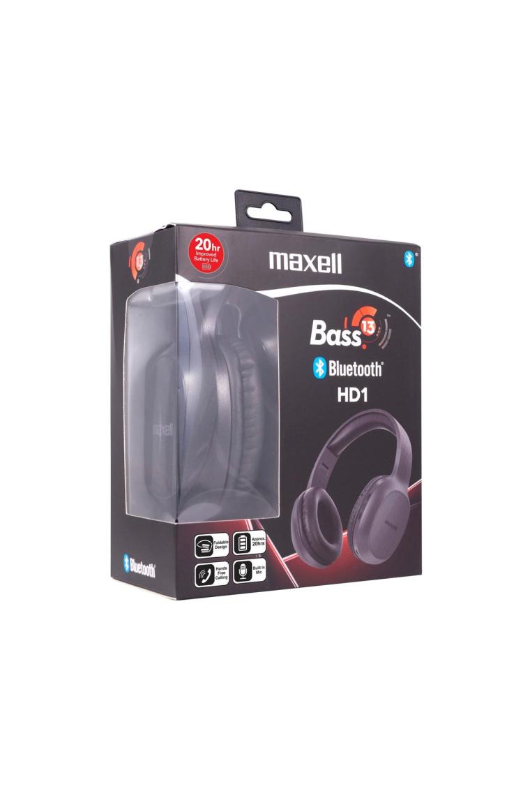 Maxell B13-HD1 Siyah Bass 13 Kulak Üstü Bluetooth Kulaklık