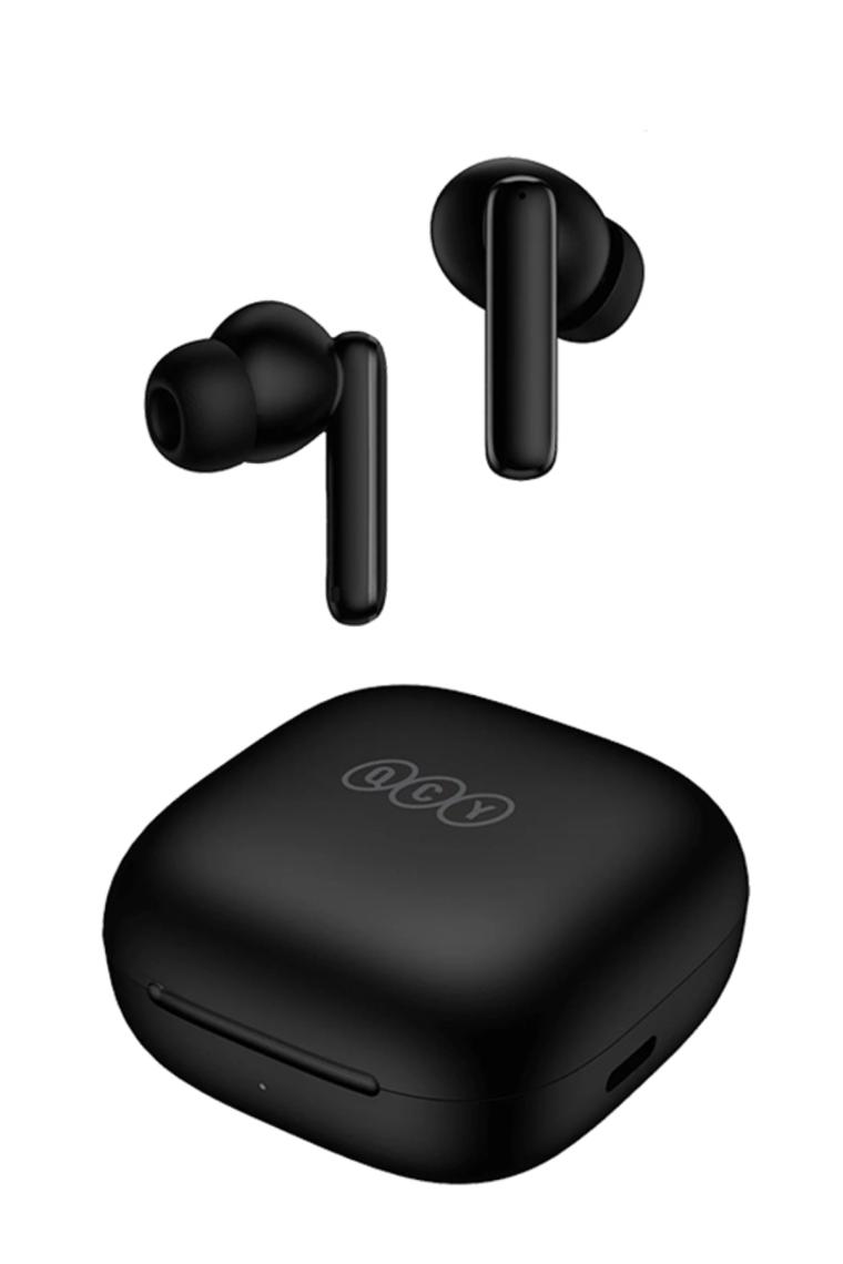 Qcy T13 ANC 4 Mikrofon Bluetooth 5.3 Kablosuz Kulaklık Aktif Gürültü Engelleme Siyah