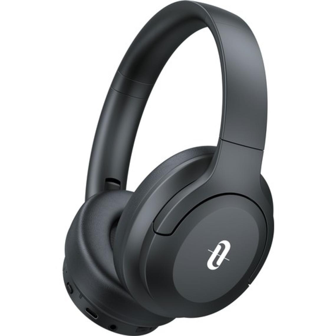 TaoTronics TT-BH1121 40 mm Sürücülü Kafaüstü Bluetooth Kulaklık 20 Saat Müzik BT 5.3 Çift Cihaz Desteği - Siyah