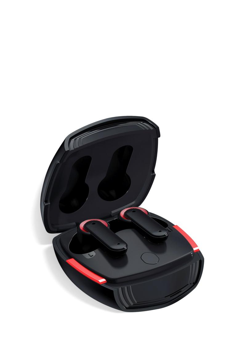by Deji Gaming Kablosuz Bluetooth Oyuncu Kulaklık, 60 ms Gecikme, Çift Mod, HD 4 Mikrofon ENC