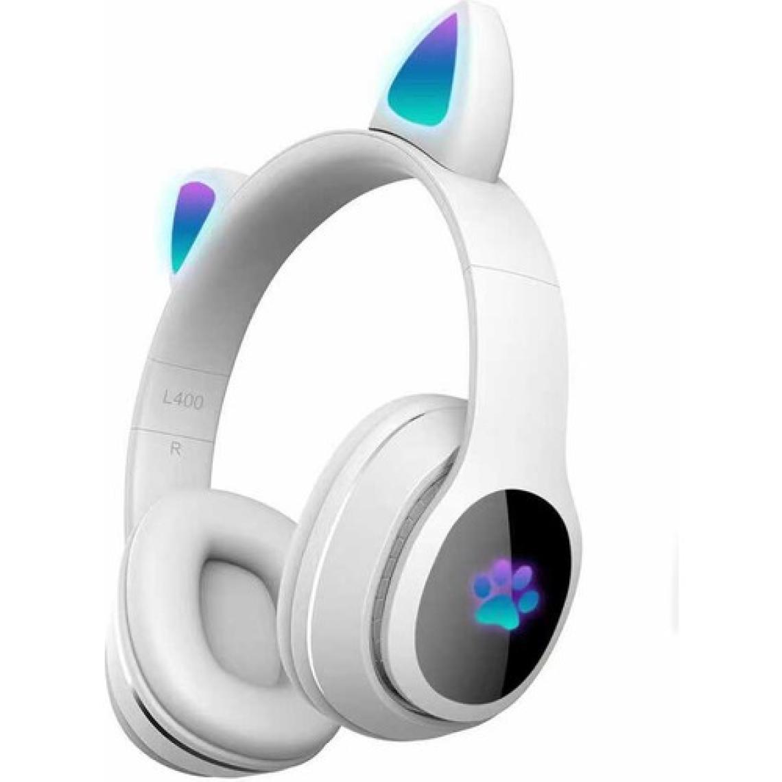 ZORE L400 Bluetooth Kulaklık - Beyaz