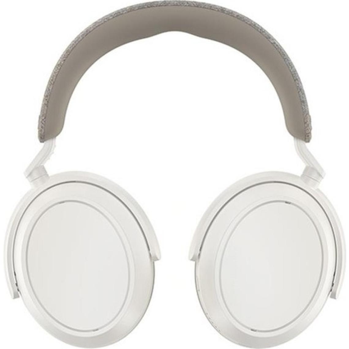 Sennheiser Momentum 4 Wireless Bluetooth 5.2, Adaptif ANC, 42mm Sürücü, 60 Saat Pil Ömrü, Kristal Netliğinde Mikrofon, Kulak Üstü Kablosuz Kulaklık – Beyaz