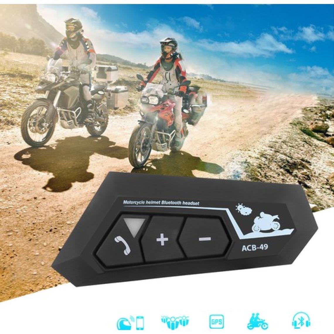 Acl Kask Interkom Bluetooth 5.0 Motosiklet Mikrofonu Kask Için Kulaklık Bluetooth Interkom