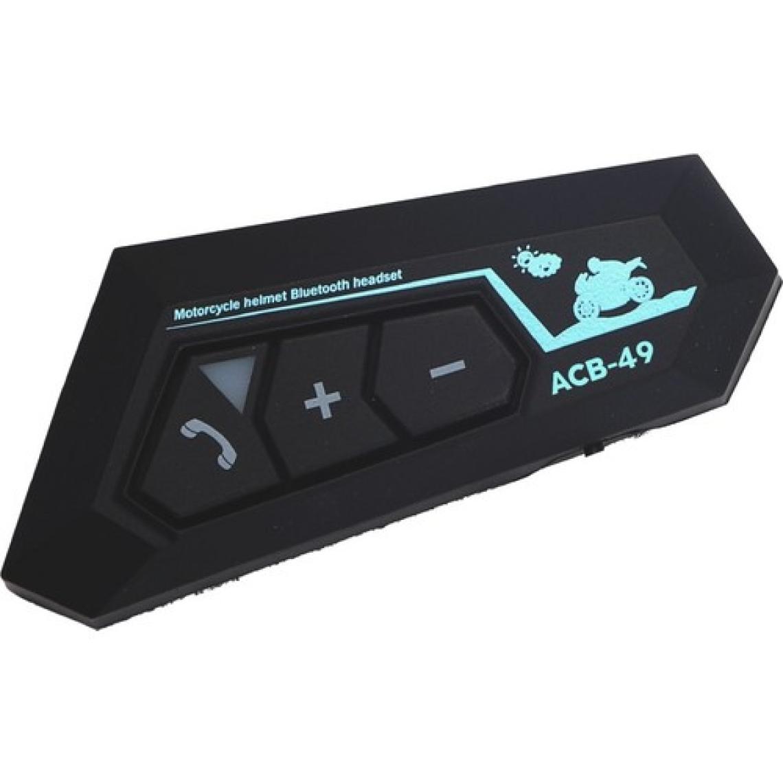 Acl Kask Interkom Bluetooth 5.0 Motosiklet Mikrofonu Kask Için Kulaklık Bluetooth Interkom