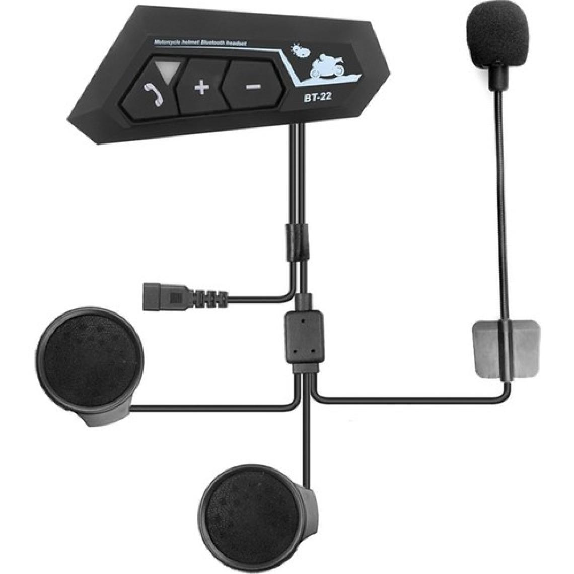 Acl Kask Interkom Bluetooth 5.0 Motosiklet Mikrofonu Kask Için Kulaklık Bluetooth Interkom