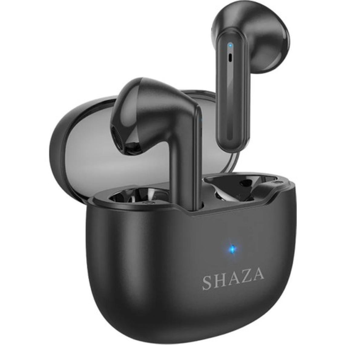 Shaza Air7 Gürültü Azaltma Enc 4 Mikrofonlu Bluetooth 5.3 Tws Kulaklık Siyah