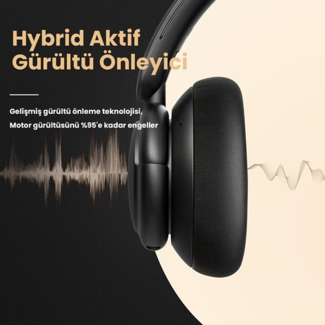Anker SoundCore Life Q30 Siyah Kulak Üstü Bluetooth Kulaklık