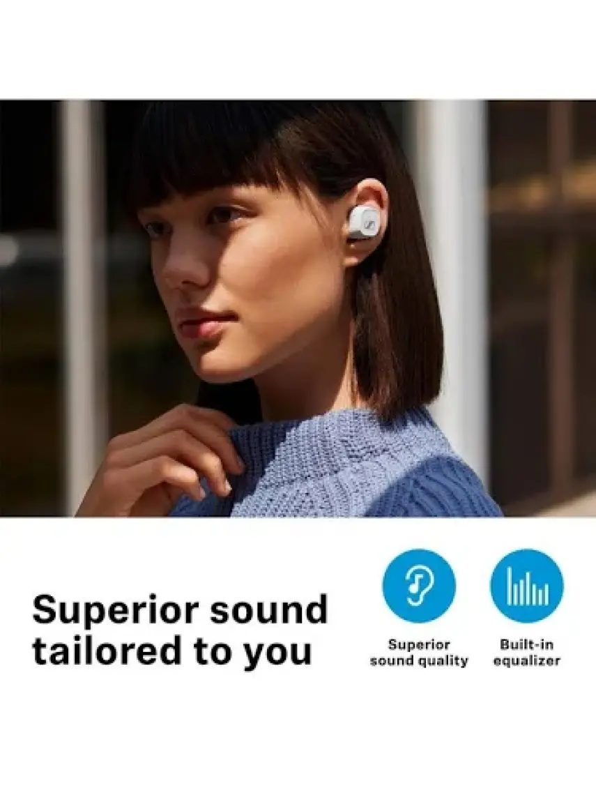Sennheiser Cx 400BT True Wireless Kulak Içi Bluetooth Kulaklık Beyaz