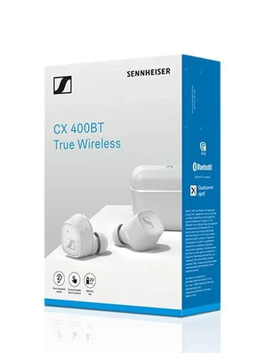 Sennheiser Cx 400BT True Wireless Kulak Içi Bluetooth Kulaklık Beyaz