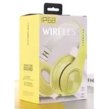 Torima P68 Bluetooth Kablosuz Stereo Kulaklık Sarı