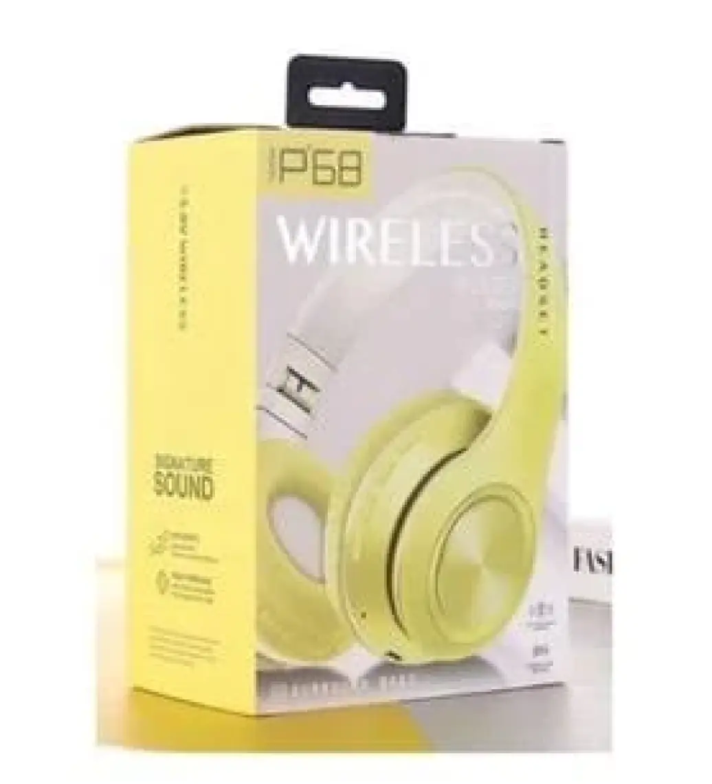 Torima P68 Bluetooth Kablosuz Stereo Kulaklık Sarı