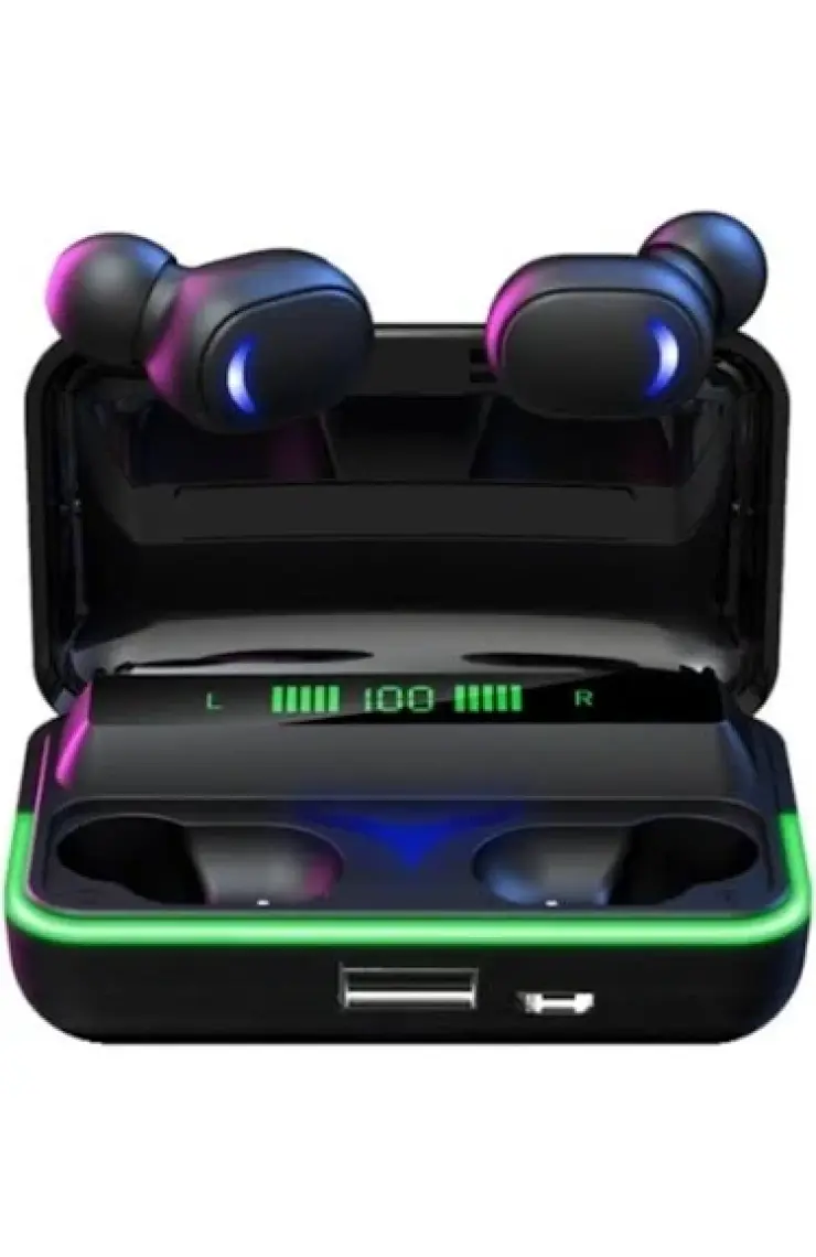 Torima E10 Oyuncu Rgb 5.1 Wireless 800mAh Powerbank Özellikli Kablosuz Bluetooth Kulaklık E10-MİPODS