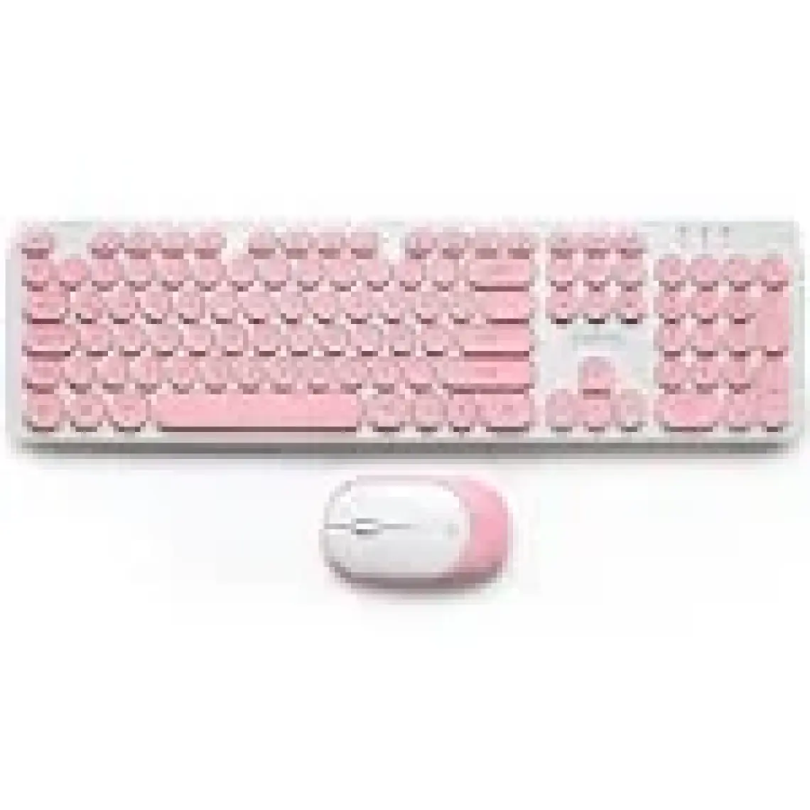 Kagito Retro Kablosuz Klavye & Mouse Set