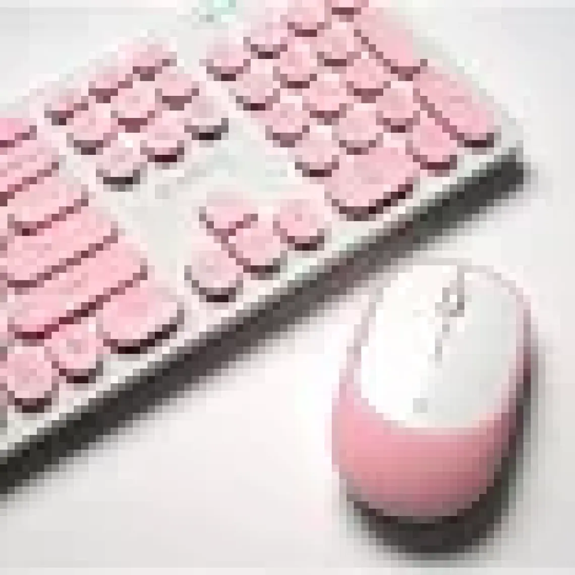 Kagito Retro Kablosuz Klavye & Mouse Set