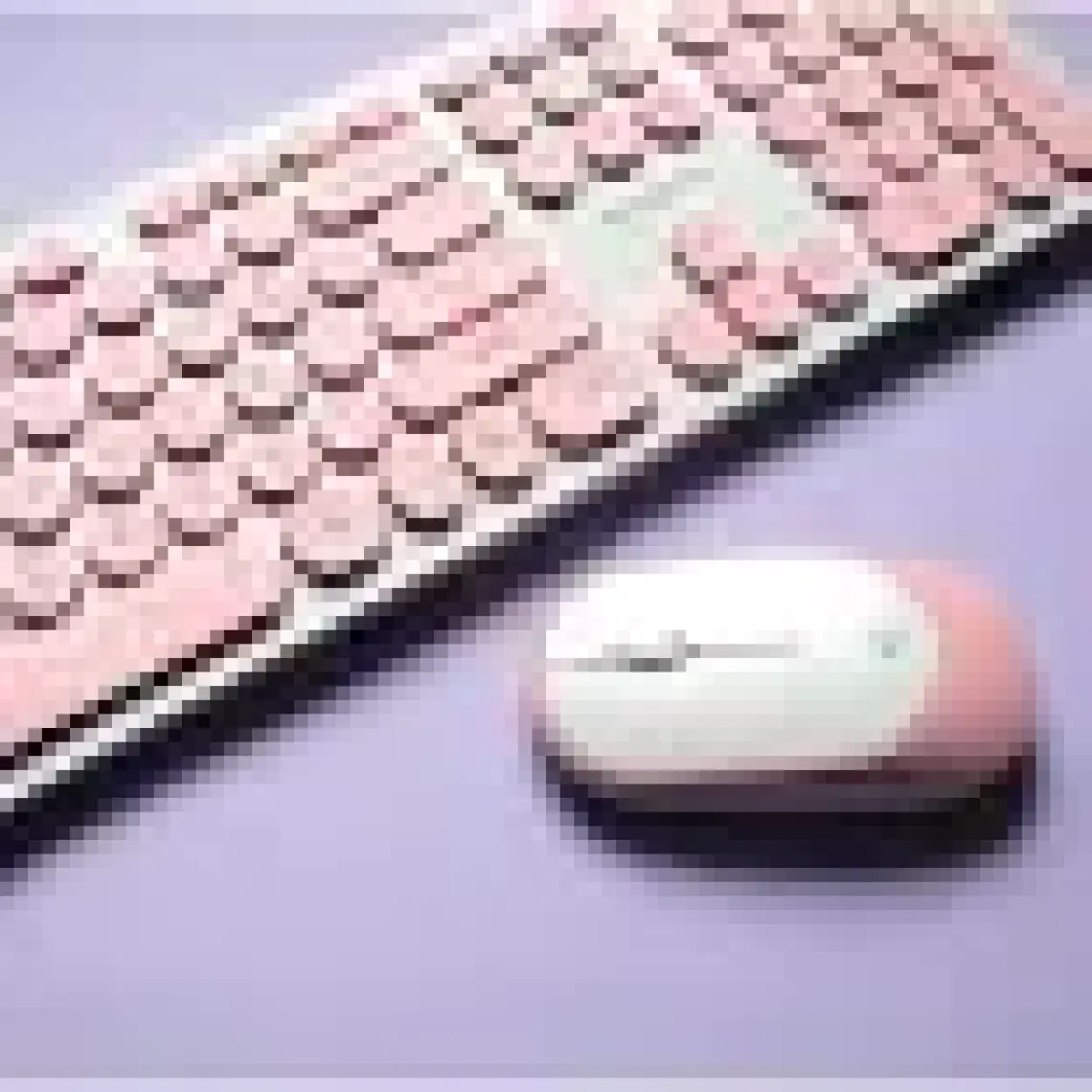 Kagito Retro Kablosuz Klavye & Mouse Set