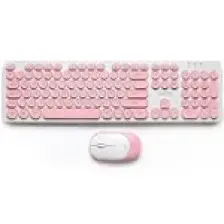 Kagito Retro Kablosuz Klavye & Mouse Set