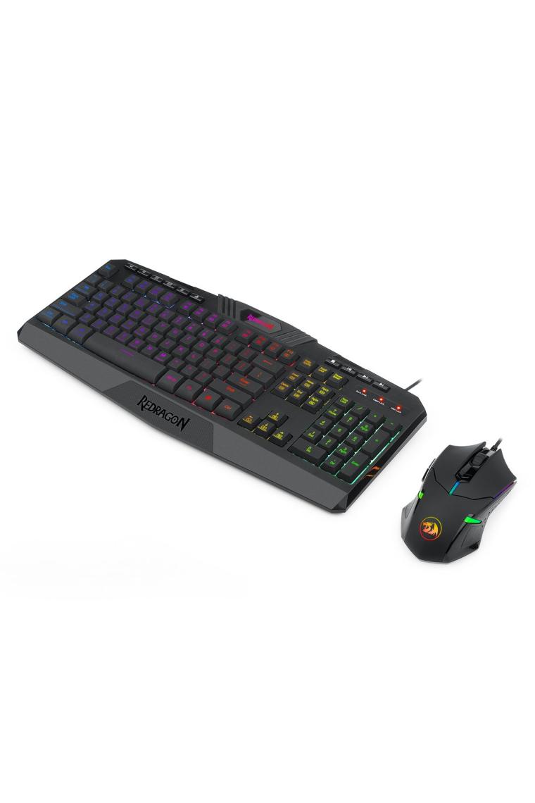 Redragon S101-5 Oyuncu Rgb Klavye + Mouse K503RGB + M601RGB