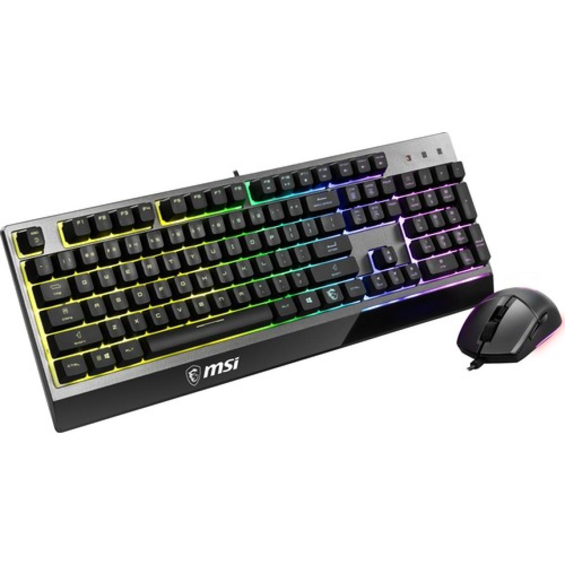 MSI Vigor GK30 Combo RGB Siyah Kablolu Klavye Mouse Seti