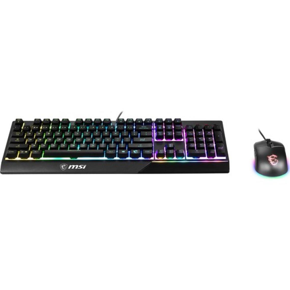 MSI Vigor GK30 Combo RGB Siyah Kablolu Klavye Mouse Seti