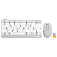 A4 Tech FG1112 Kablosuz Mini Beyaz Klavye Mouse Seti