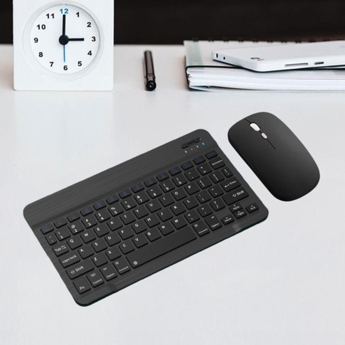 Duhaline Xiaomi Mi Pad 5  11" Tablet Için Uyumlu Slim Şarjlı Bluetooth Klavye ve Mouse Seti