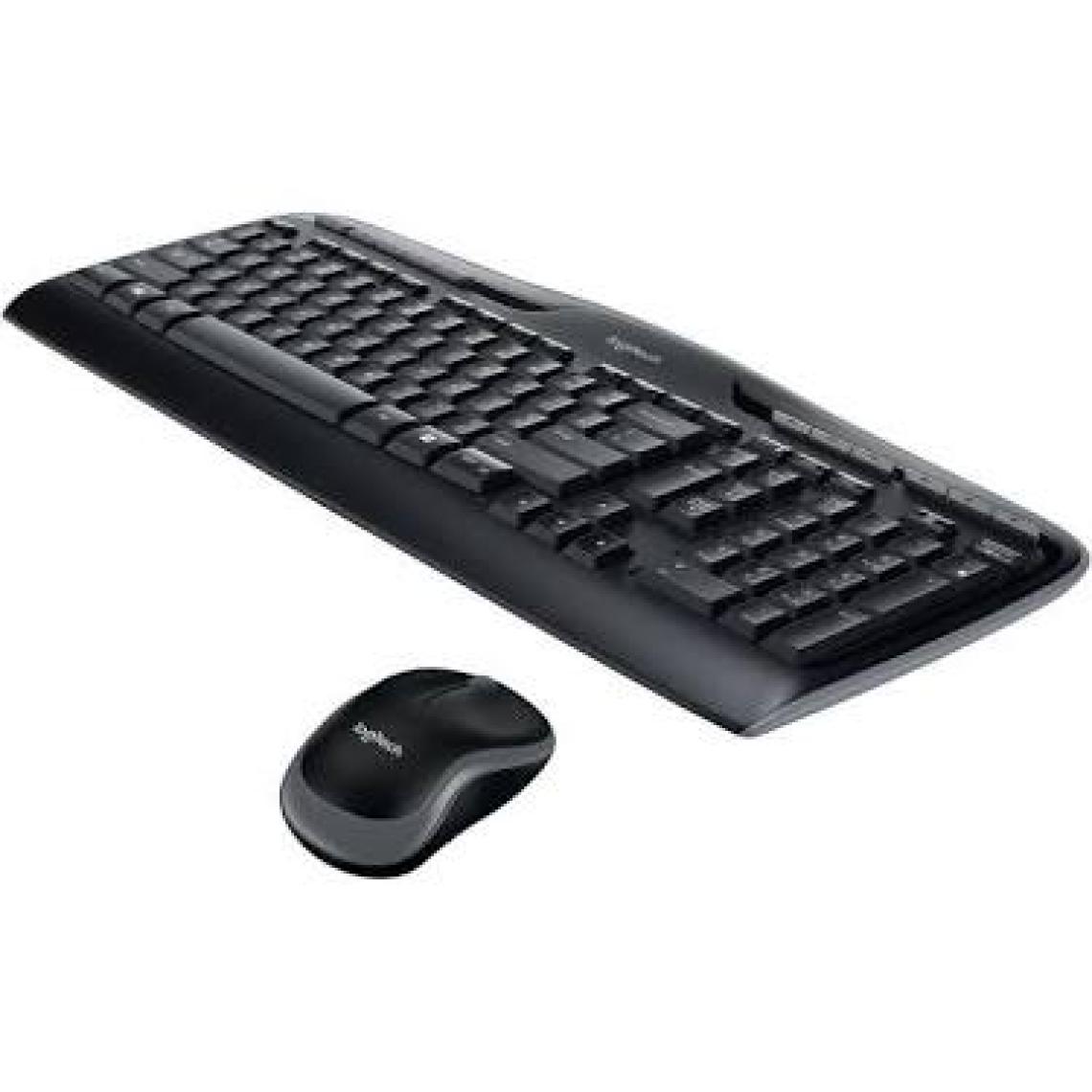 Logitech MK330 Kablosuz Türkçe Klavye Mouse Seti - Siyah