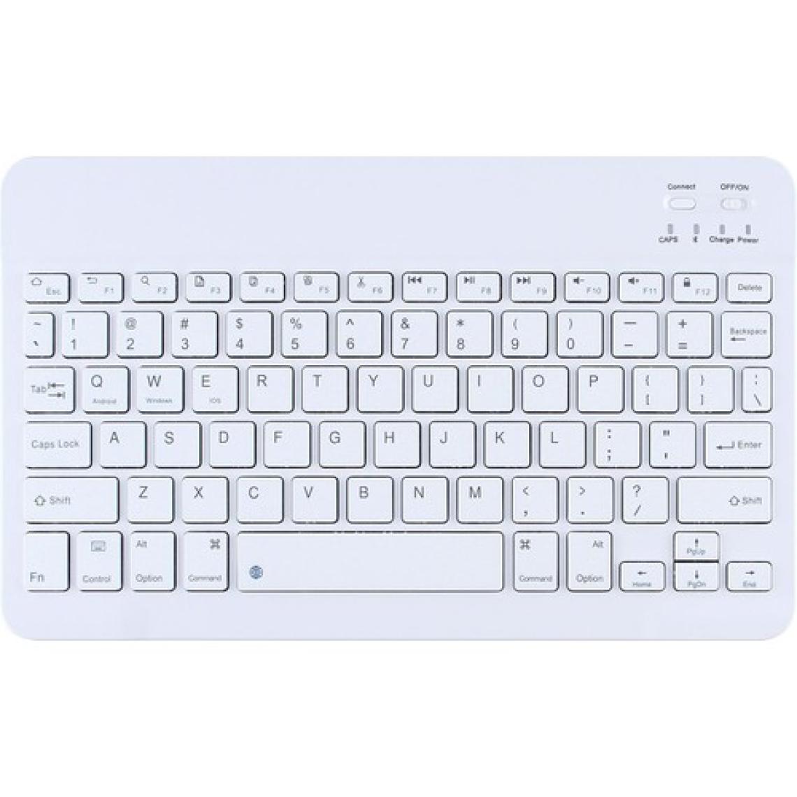 TahTicMer Bluetooth Klavye Mouse Set Bilgisayar Telefon Oyun Konsolu Tüm Cihazlara Uyumlu Akıllı Taşınabilir Şarj Edilebilir Kablosuz Bluetooth Klavye Mause Set