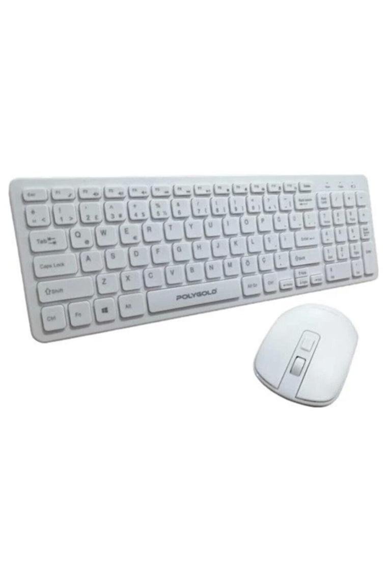 Polygold PG-8040 Slim Kablosuz Klavye Mouse Set